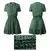 Vestido feminino de oncinha com babado, casual, preto, verão, botões, roxo, ci na internet