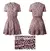 Vestido feminino de oncinha com babado, casual, preto, verão, botões, roxo, ci na internet