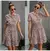 Vestido feminino de oncinha com babado, casual, preto, verão, botões, roxo, ci