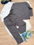 Terno Social Com Calça Cinza Camisa Branca Gravata (3412CT) na internet