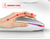 Mouse sem fio recarregável bluetooth e 2.4Ghz 1600 dpi - loja online