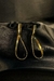Brinco Gota Com Corrente Banhado em Ouro 18k (BR0294)