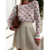 Blusa Cereja Feminina Manga Longa Tricot Outlet Trico - loja online