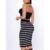 Saia Tricot Listrada Fenda Lateral Midi (ANDREIA) na internet