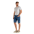 COL40/ - BERMUDA CARGO JEANS MASCULINA - JEANS MÉDIO - 44