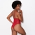 Body Sem Bojo em Renda de Poliamida e Tule Cor:Rubi;Tamanho:GG (LBR8609SKU122685