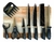 Jogo De Facas Inox 8 Peças Cozinha Churrasco B-Max BM-F988 (CONJBMF988) - comprar online