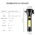 Lanterna Recarregável USB Alta Potência 450 Lúmens Inova KV-735 (LANTKV735) - Flash Store