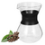 CAFETEIRA VIDRO COM COADOR INOX FILTRO PASSADOR CAFE 400ML BULE JARRA MANUAL BOR - comprar online