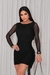 Vestido Feminino Manga longa deTule Charlote ref.913 (12345670018924129424) - comprar online