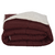 Kit Coberdrom Soft 05 Peças King cor:Vermelho Marsala (3303-17) - Flash Store