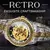 Vencedor esqueleto de ouro relógio mecânico homens automático vintage royal m