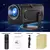 Salange HY320 Projetor inteligente Android11 4K WiFi6 BT5 390ANSI HD 1920x1080P