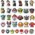 30 peças nova coleção bluey sapato encantos para crocs diy sapato decoraçõe - comprar online