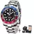 PAGANI DESIGN-Relógios Mecânicos para Homens, Aço Inoxidável, GMT Watch, Top - Flash Store