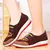 Sapatos femininos de caminhada com sola macia, sapato de pano moderno, dança ú - comprar online