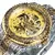 Vencedor esqueleto de ouro relógio mecânico homens automático vintage royal m na internet
