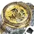 Vencedor esqueleto de ouro relógio mecânico homens automático vintage royal m