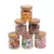 Conjunto de 6 Potes Herméticos de 400 Ml com Tampa de Bambu Oikos - comprar online