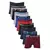 Kit 10 Cuecas Boxer Somelos em Microfibra Liso Infantil