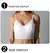 Sutiã de renda push up sem encosto para mulheres, bralette sem fio, copo cheio, - loja online
