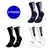 Estampa de letras Jcolour, Meias de futebol, Meias de ciclismo, Meias de treino, - Flash Store