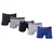 Kit 10 Cuecas Boxer Somelos em Microfibra Liso Infantil - loja online