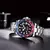 PAGANI DESIGN-Relógios Mecânicos para Homens, Aço Inoxidável, GMT Watch, Top
