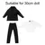 1 conjunto de roupas de boneca 1/6, camisa de boneca masculina, uso diário para - Flash Store
