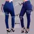 Kit 3 Calças Jeans feminina com lycra côs alto levante bumbum c/lycra - loja online