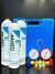 Kits Manifold R134-r22-r12-r502 + Latas R134 Refrigeracion X 900g