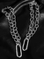 collar cadena oval