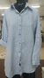 Camisa corderoy celeste con bordados al tono