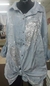 Camisa celeste con detalles en plata - LG