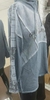 Buzo azul gamuza y algodón con detalles plata - tienda online