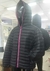 Campera Puffer con cierre fuscia con plata - comprar online