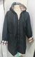 Impermeable negro forrado en escocés - comprar online