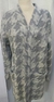 Saco lana blanco y gris