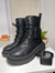Borcego negro con carterita - comprar online