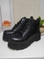 Borcegos negros con cordones - comprar online