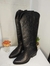 Texana negra caña alta - comprar online