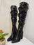 Bota negra caña alta - comprar online