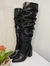 Bota negra caña alta - tienda online
