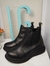 Bota negra cuero - comprar online