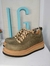 Zapatillas verde musgo (miuccha) - comprar online
