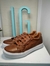 Zapatillas de cuero marron