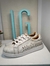 Zapatillas blancas de cuero