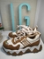 Zapatillas blancas con marron en internet