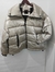 Campera dorada estilo puffer - comprar online