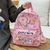 Mochila importada-Capybara Rosa